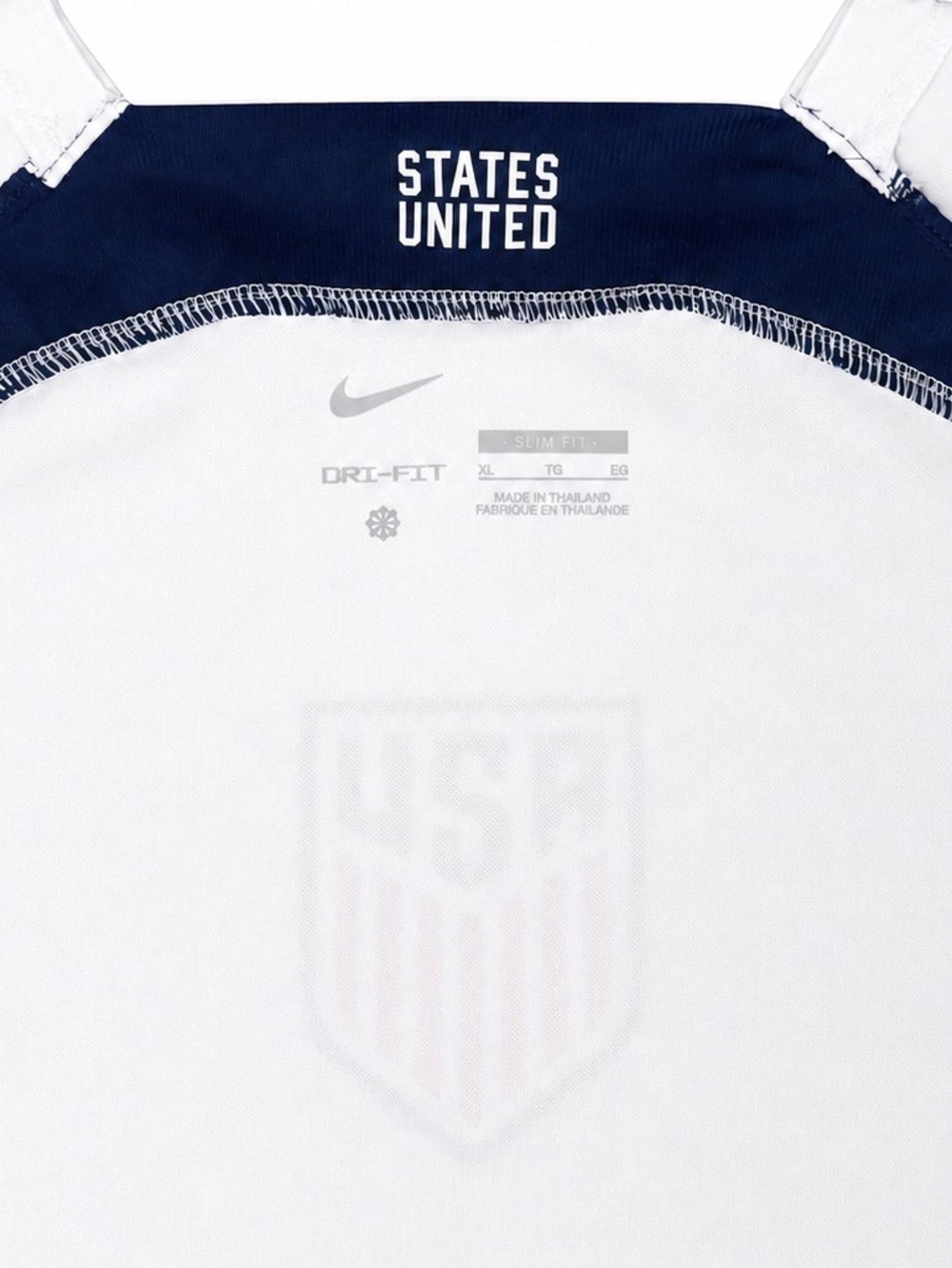 NWT US Women USWNT USA Women National Team 22-23 White Home Soccer Jersey XL - Picture 6 of 10